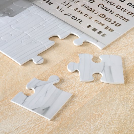  Vrouw Papier Collage Art Legpuzzel (Zijkant)