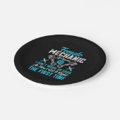 Vrouw Papieren Bordje (Gekanteld)