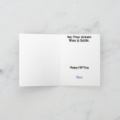 Vrouw Paramedica EMT Day Wenskaart Kaart (Binnen)