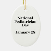 Vrouw pediatrische Silhouette met Kinder Ornament (Achterkant)