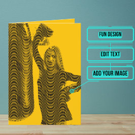 Vrouw Personal Trainer Verjaardag Kaart