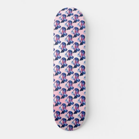 Vrouw Persoonlijk Skateboard (Voorkant)