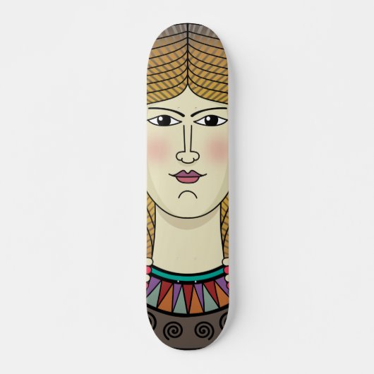 Vrouw Persoonlijk Skateboard (Voorkant)