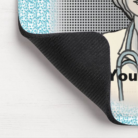 Vrouw Physician Assistant Muismat (Hoek)