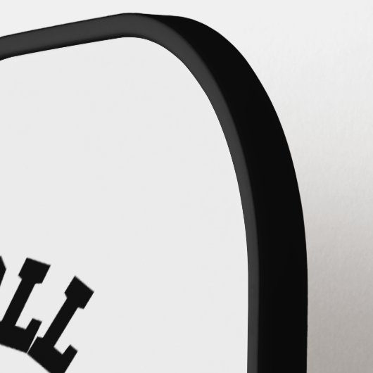 Vrouw Pickleball Master Black Player Aangepaste na Paddle (Links Detail)