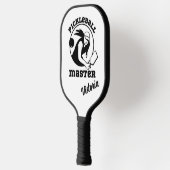 Vrouw Pickleball Master Black Player Aangepaste na Paddle (Links)