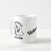Vrouw Pickleball Master Game Speler Aangepaste Naa Koffiemok (Voorkant links)