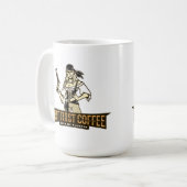 Vrouw Pirate, eerste koffie, dan plunderen we Koffiemok (Voorkant links)