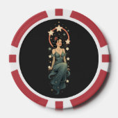  VROUW POKER CHIPS (Voorkant)