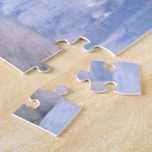 Vrouw Polar Beer met 2 kubussen bij haar Legpuzzel (Zijkant)