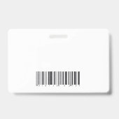 Vrouw Politieagent glimlachend Badge (Achterkant)