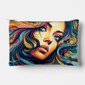 Vrouw Pop Kunst Kleine Etui (Voorkant)