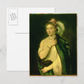 Vrouw Portrait, c.1536 Briefkaart (Voorkant / Achterkant)