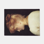 Vrouw Portret Van Achter (door Frederic Leighton) Deurmat (Voorkant)