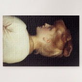 Vrouw Portret Van Achter (door Frederic Leighton) Legpuzzel (Horizontaal)