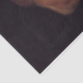 Vrouw Portret Van Achter (door Frederic Leighton) Tissuepapier (Detail)