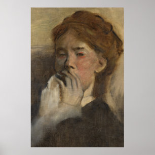 Vrouw Portretkunst Poster