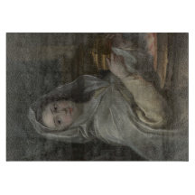 Vrouw portretteerde als een Vestal Maagd (oud Rome