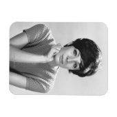 Vrouw Posing Magneet (Horizontaal)