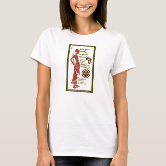 Vrouw positief t-shirt