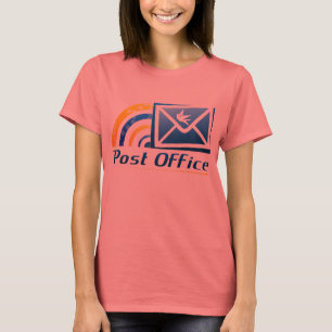 Vrouw Post Kantoor aangepaste T-shirts