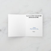 Vrouw Postal Worker Hartelijk dank Kaart (Binnen)