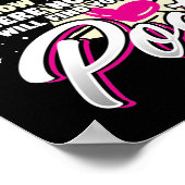 Vrouw Postal Worker slaat niet weg met de postdame Poster (Hoek)