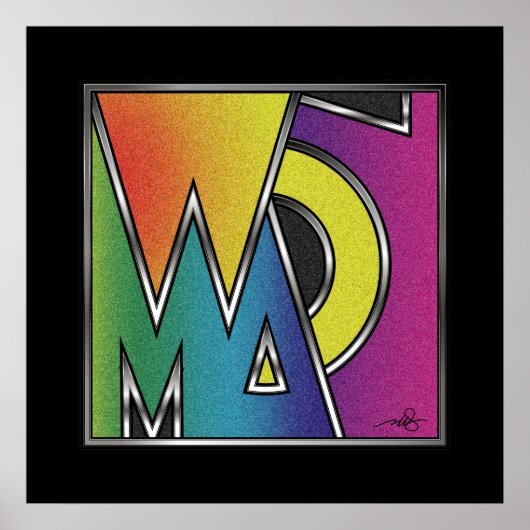 VROUW POSTER (Voorkant)