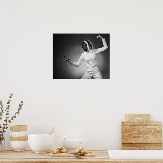 Vrouw Poster (Keuken)