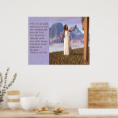 Vrouw Poster (Keuken)