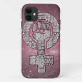 Vrouw Power Case-Mate iPhone Case (Achterkant)