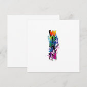 Vrouw Power Worn Proud Kaart (Voorkant / Achterkant)