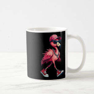 Vrouw President Kamala Harris Roze Flamingo Retro Koffiemok