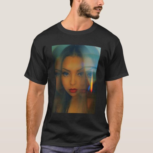 Vrouw Prism Filter Selfie T-shirt (Voorkant)