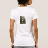 Vrouw Problemen aan voorzijde T-shirt (Achterkant)