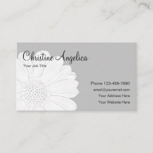 Vrouw Professional Visitekaartje