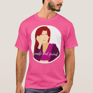 Vrouw Proud Red T-shirt