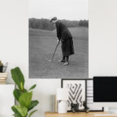 Vrouw Putting, jaren 20 Poster (Thuiskantoor)