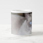 Vrouw Ragdoll Cat Grote Koffiekop (Voorkant)