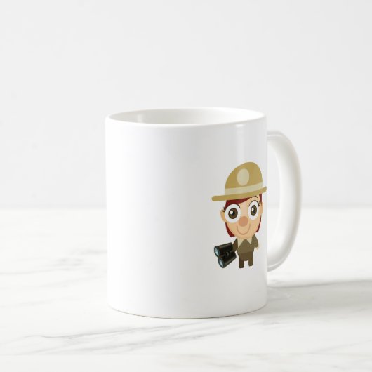 Vrouw Ranger - My Conservation Park Koffiemok (Voorkant rechts)