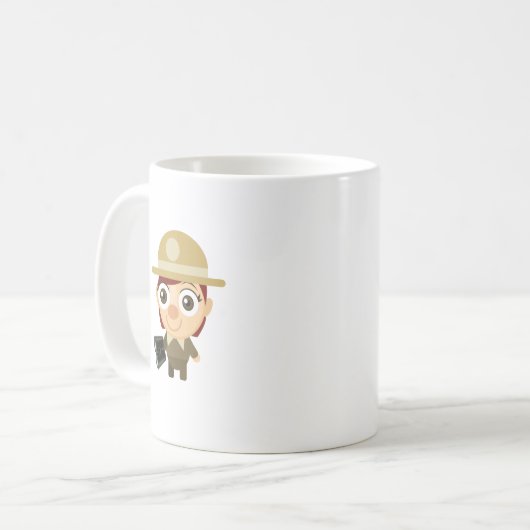 Vrouw Ranger - My Conservation Park Koffiemok (Voorkant links)