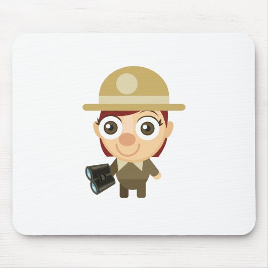 Vrouw Ranger - My Conservation Park Muismat (Voorkant)