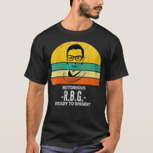  vrouw RBG Ruth Bader Ginsburg P T-shirt
