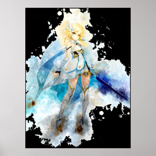 Vrouw reizigers - Genshin Impact Poster (Voorkant)