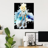 Vrouw reizigers - Genshin Impact Poster (Thuiskantoor)