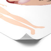Vrouw Reproductive System Poster (Hoek)