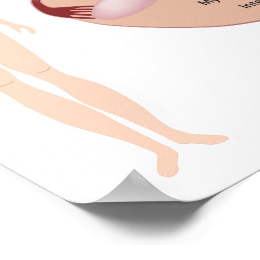 Vrouw Reproductive System Poster (Hoek)