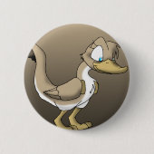 Vrouw Reptilian Duck Button (Voorkant)