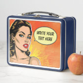 Vrouw Retro Stijl  (In situ)