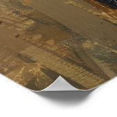 Vrouw Ridder in Noble Armor met Zwaard Poster (Hoek)